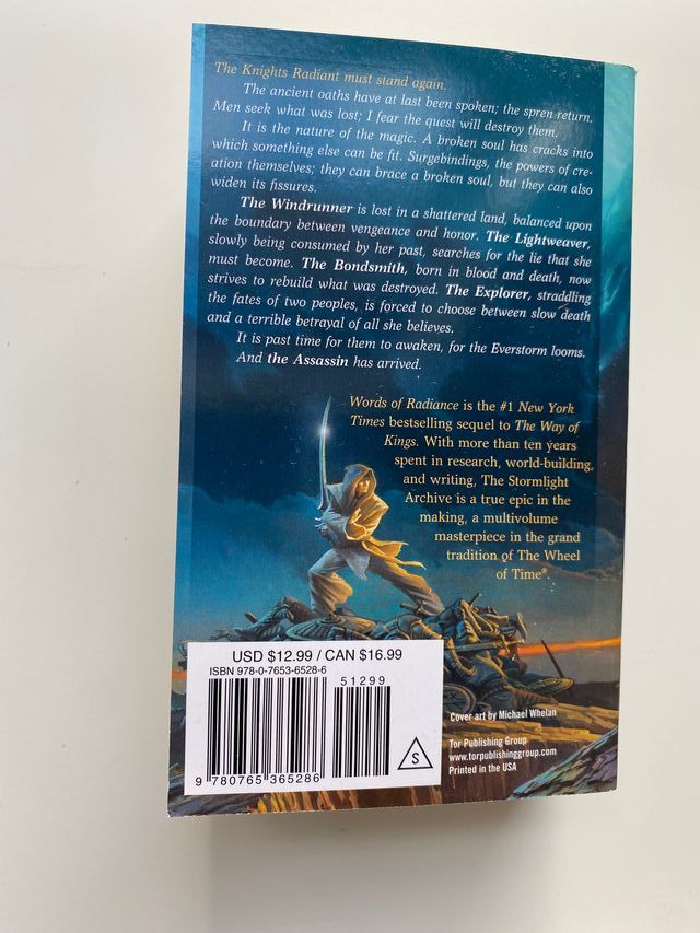 Stormlight Archive MM Boxed Set I, Books 1-3: T...