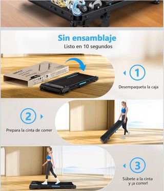 NUEVA Cinta de Correr 2.75HP Mando y Pantalla LED