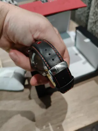 Reloj Tissot Cronógrafo Negro/Plateado