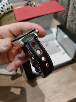 Reloj Tissot Cronógrafo Negro/Plateado