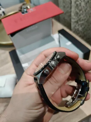 Reloj Tissot Cronógrafo Negro/Plateado