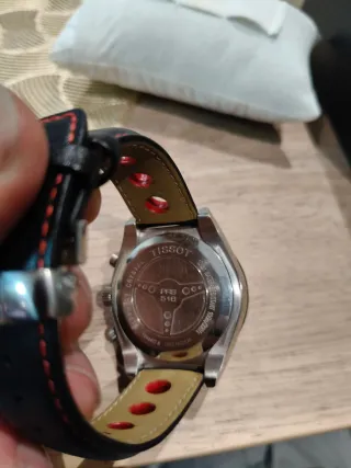 Reloj Tissot Cronógrafo Negro/Plateado