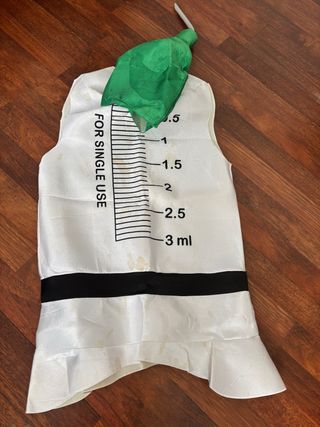 Disfraz Jeringa Talla Única