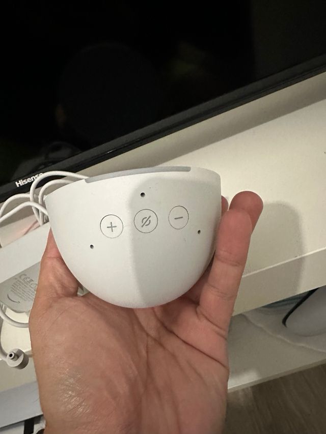 Altavoz Inteligente Amazon Alexa Blanco