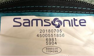 Set de 3 Organizadores de viaje Samsonite