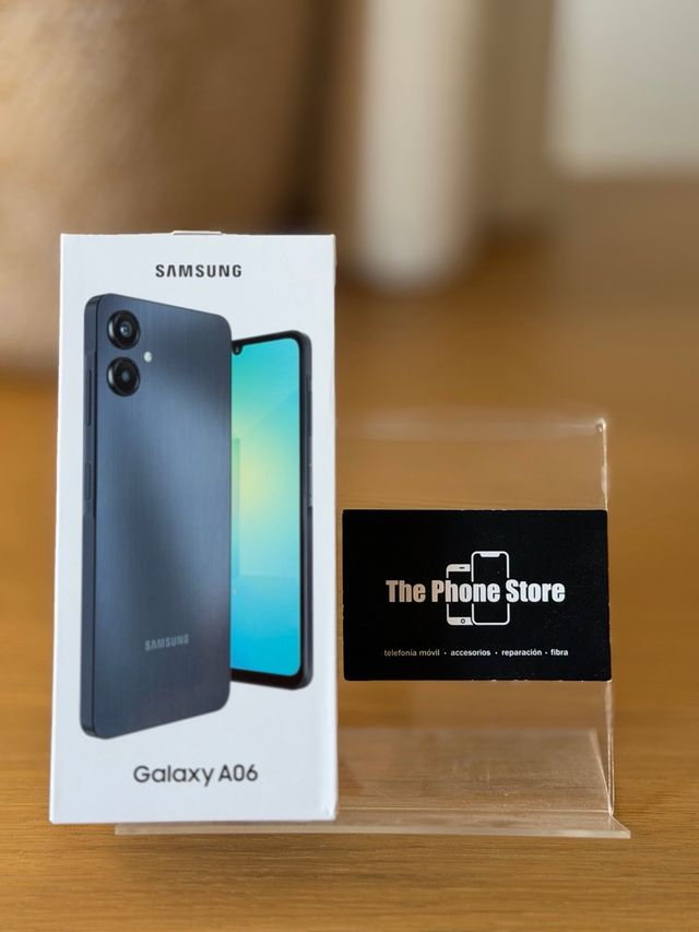 Samsung Galaxy A06 128GB Negro NUEVO A ESTRENAR!