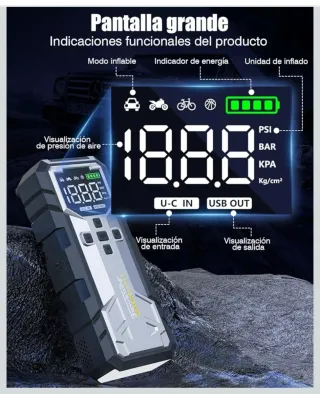 Arrancador Coche y Powerbank Nuevo