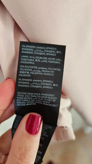 Gabardina Bebe rosa claro