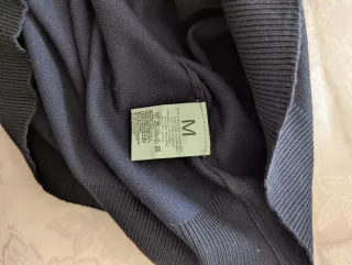 Pullover Uomo Nero Opaco