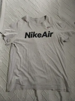 Camiseta Nike Air Gris original