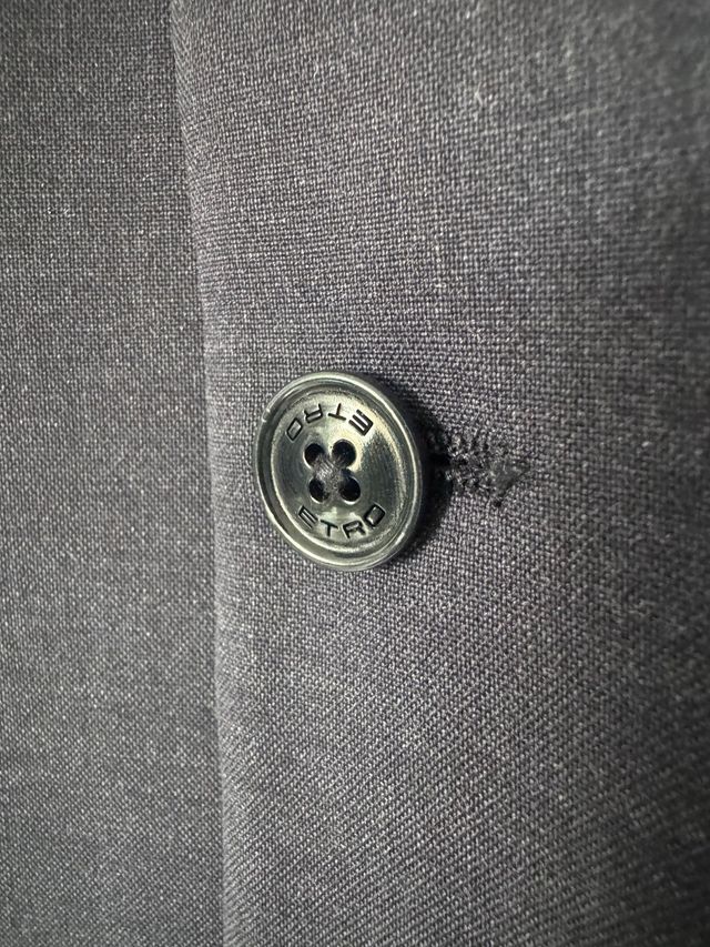 Gilet ETRO Navy Paisley Taglia 46