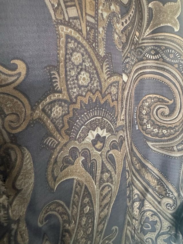 Gilet ETRO Navy Paisley Taglia 46