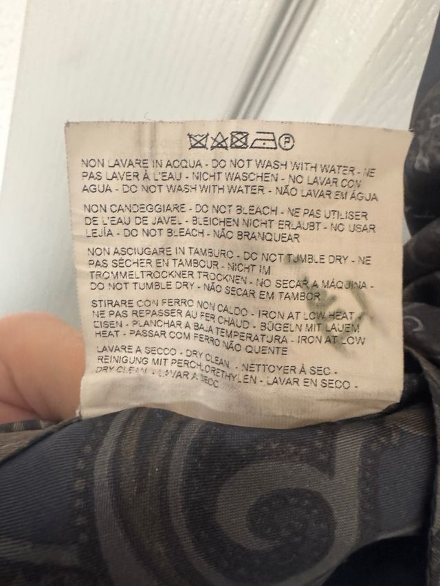 Gilet ETRO Navy Paisley Taglia 46