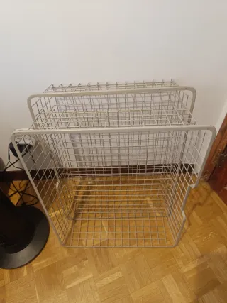 Cassetto metallico Pax IKEA marrone