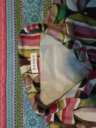 Camisa estampada multicolor