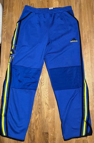 Pantalón Adidas Azul y Amarillo