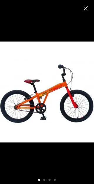 Bicicleta Monty 104 Infantil Naranja