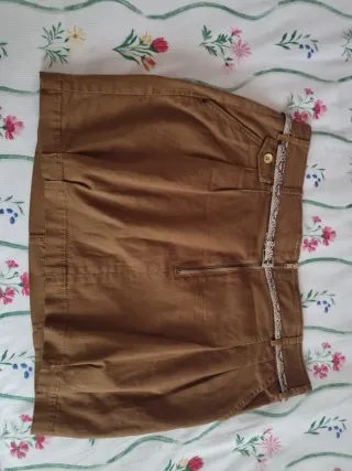 Falda Pull&Bear marrón