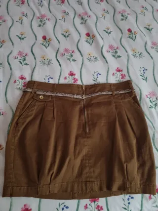 Falda Pull&Bear marrón
