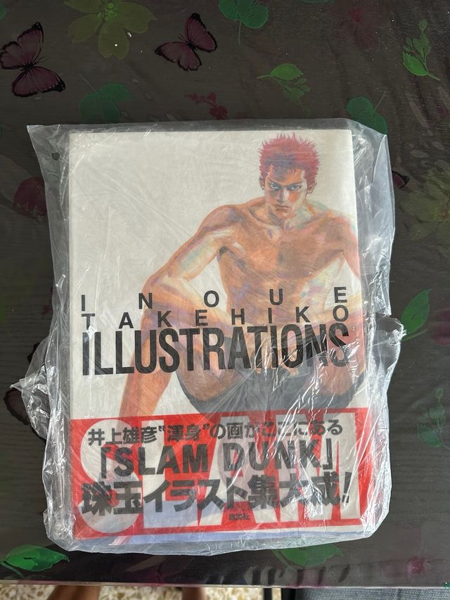 slam dunk art book ilustraciones