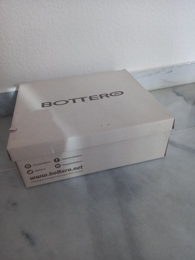 Botas Bottero Cuero Mujer Negras