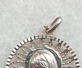 Colgante religioso plata de ley