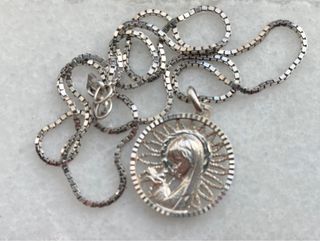 Colgante religioso plata de ley