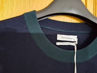 Jersey Pedro del Hierro T.XL Azúl Marin-Verd NUEVO