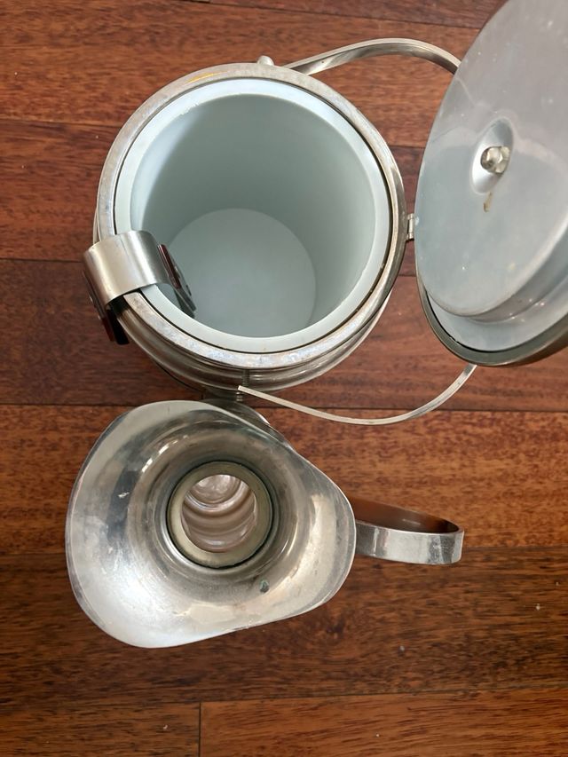 Juego Vintage Cubitera y Jarra Años 60/70