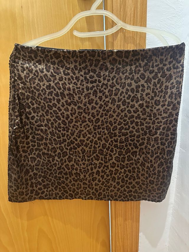 Falda Mini Lentejuelas Be Happiness Talla M/L