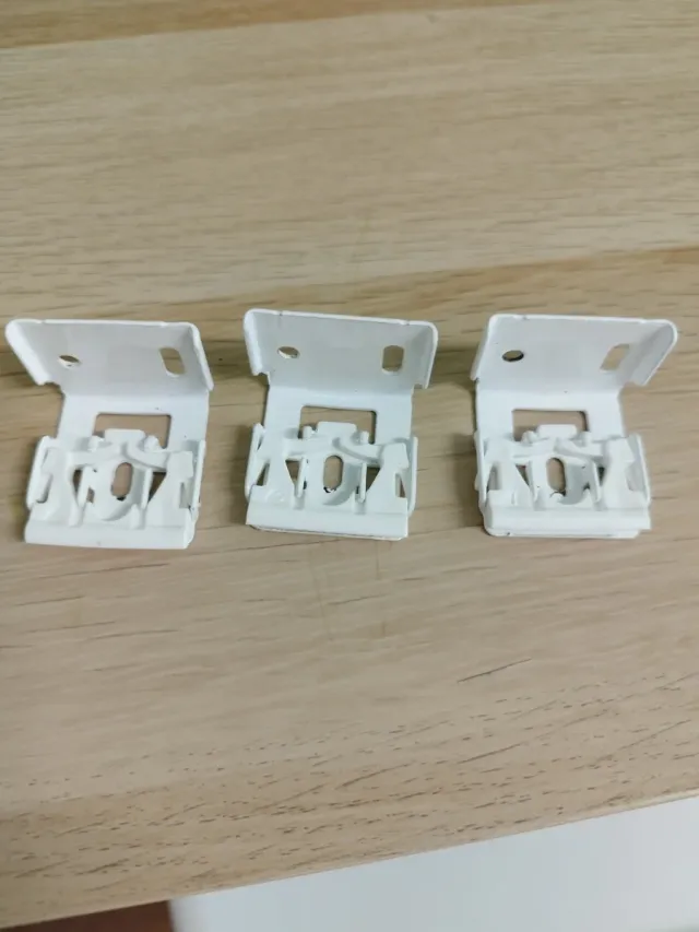 Estor enrollable blanco de tela