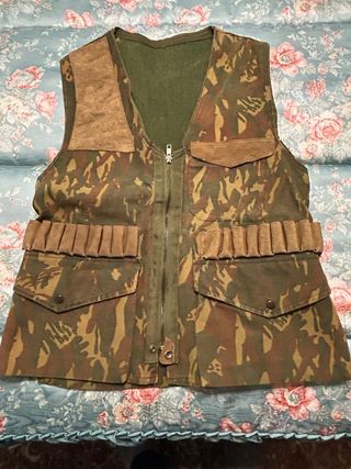 Chaleco de caza camuflaje