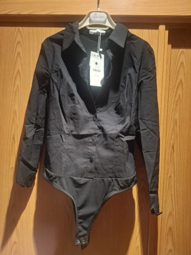 Camisa body negro