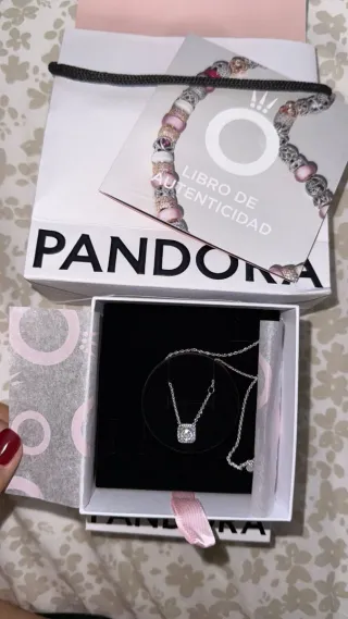 Collar Pandora Plata de Primera Ley