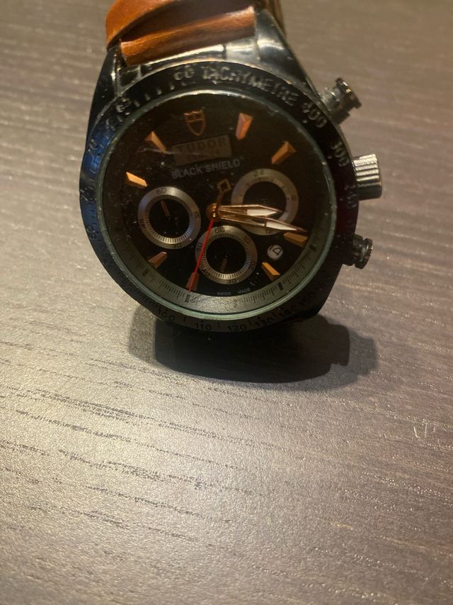 Orologio BLACK SHIELD Nero e Marrone