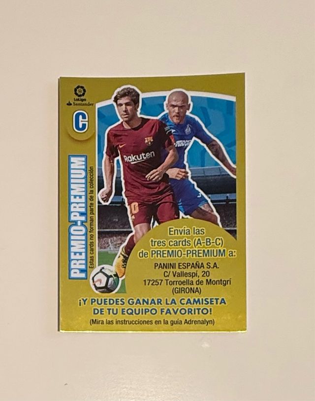 Adrenalyn 17/18 Premio-Premium C