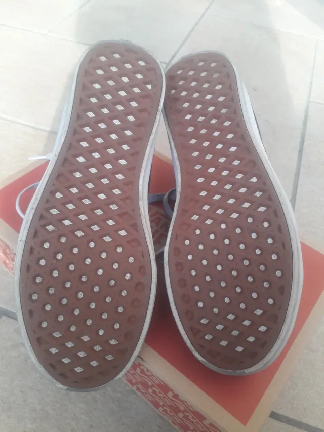 Vans Scarpe Alte Nere Bianche