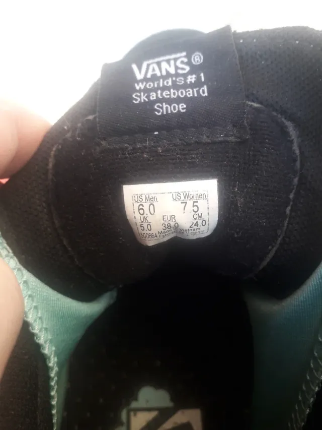 Vans Scarpe Alte Nere Bianche