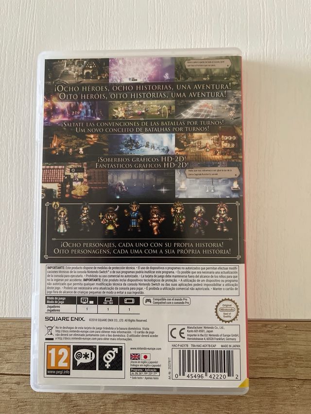 Octopath Traveler Nintendo Switch