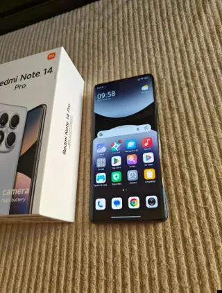 Xiaomi Redmi Note 14 Pro 256GB Negro