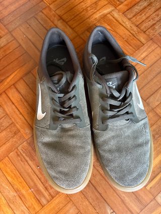Zapatillas Nike SB Marrones/Verdes