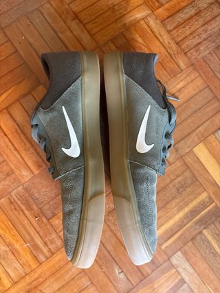 Zapatillas Nike SB Marrones/Verdes
