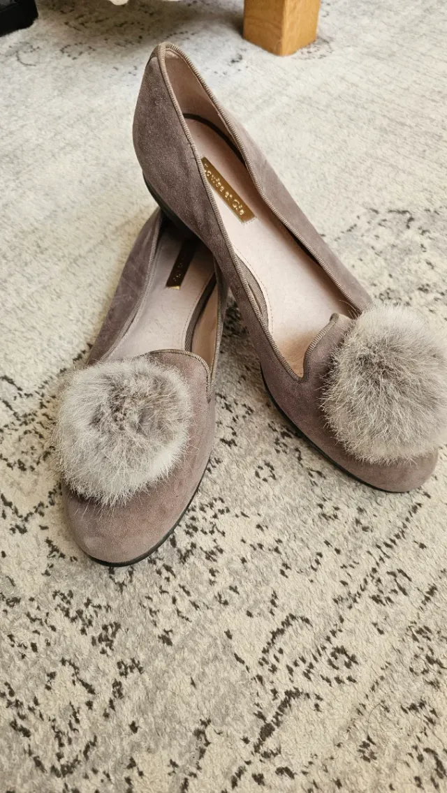 Mocasines Louise et Cie ante pompón