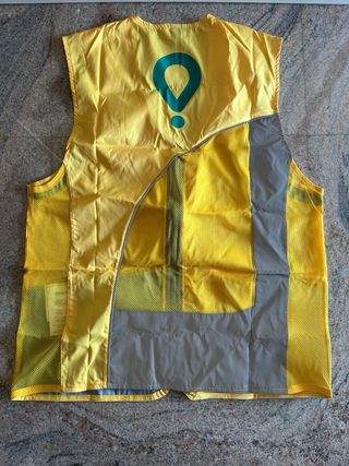 Gilet Glovo giallo taglia L nuovo