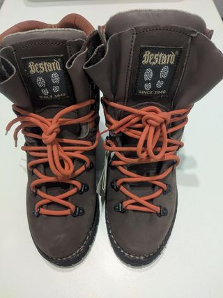 Botas Bestard Piel Vibram Thinsulate 3M n38. Nueva