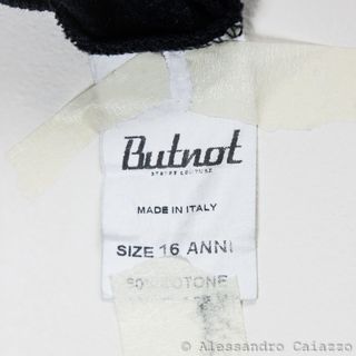 Felpa Streetwear Butnot Nera con Logo Grafico