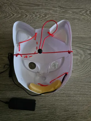 Mascara LED Kimetsu no Yaiba Demon Slayer