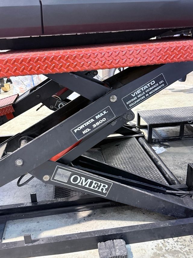 Elevador de coche Tijera Omer 3.5T