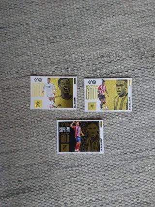 Cromos Extra Gold Bellingham, Nico Williams, Juliá