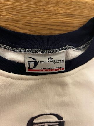 Sudadera Sergio Tacchini Blanca